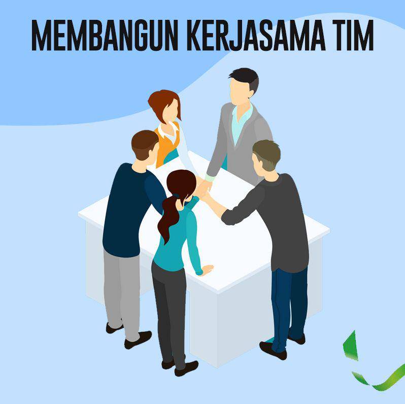 ilustrasi kerjasama tim #jasamesiasosial