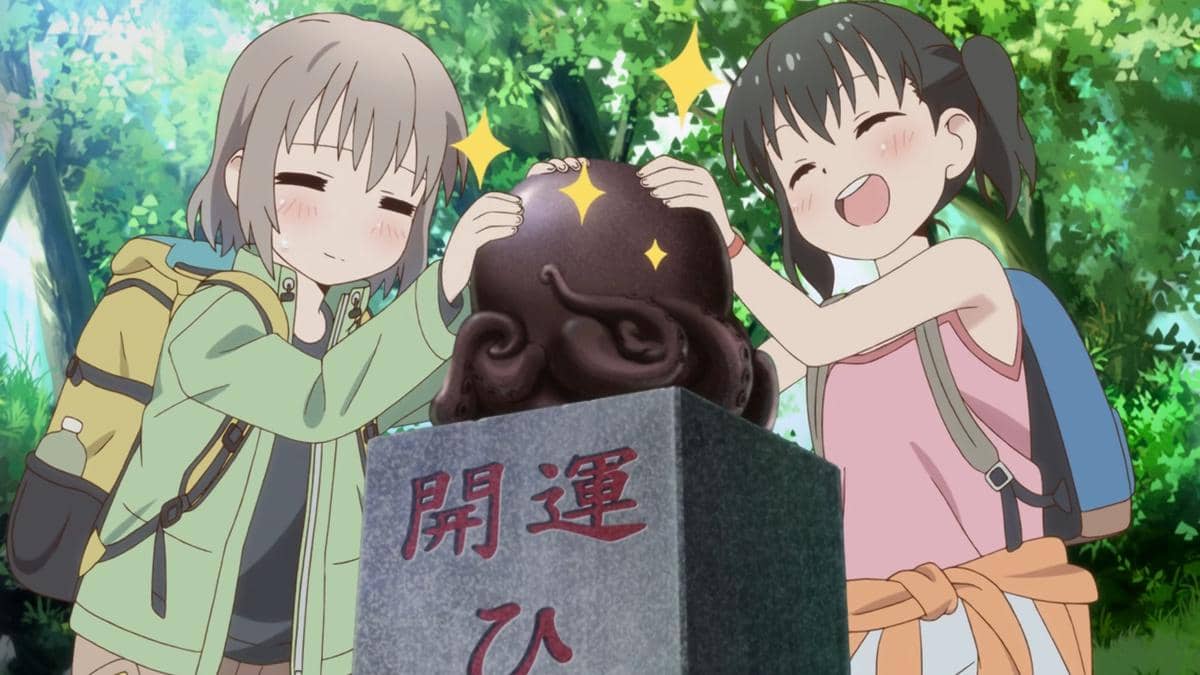 cuplikan dari anime Encouragement of Climb (2013)