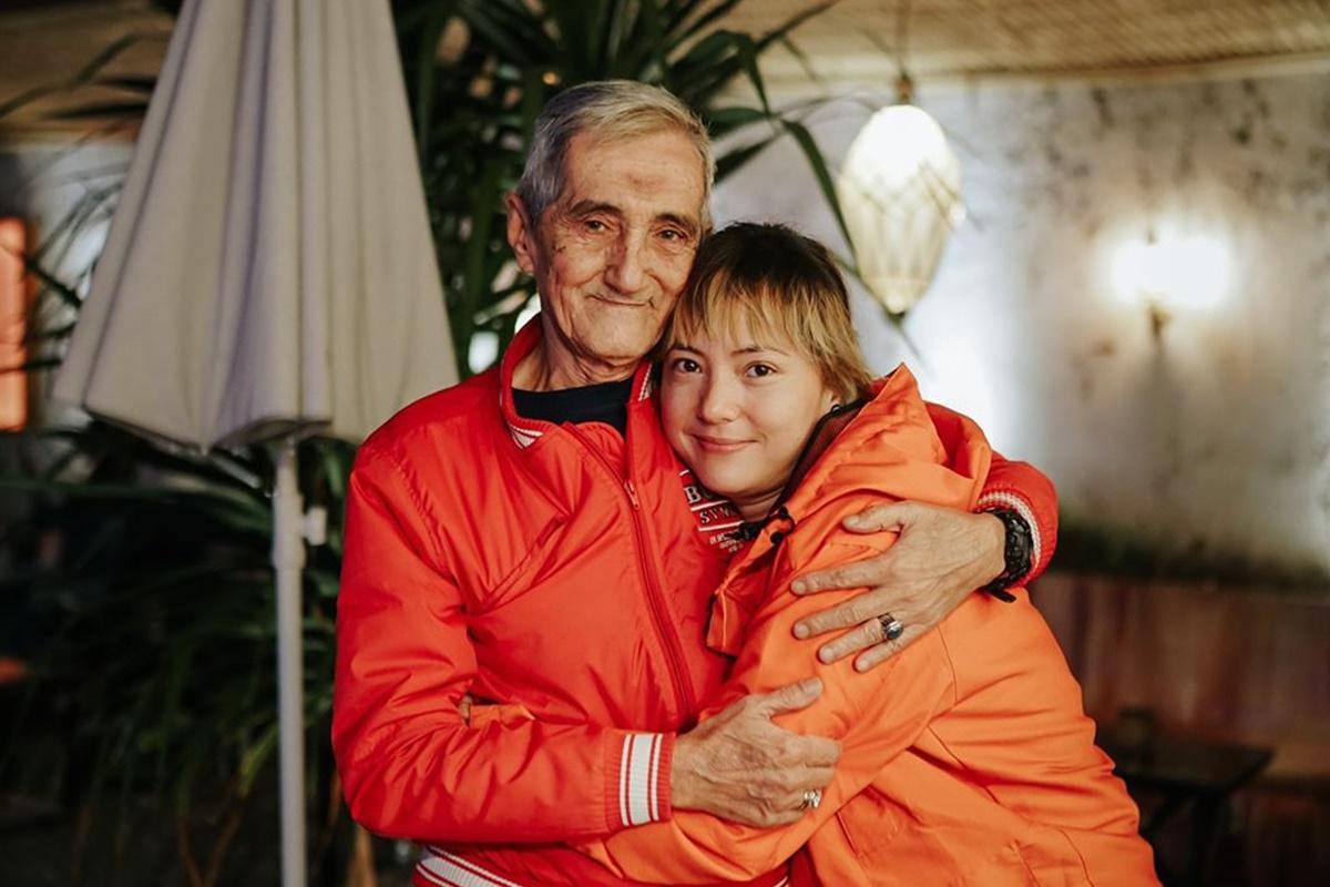 Poppy Sovia dan ayah (instagram.com/popsovia)