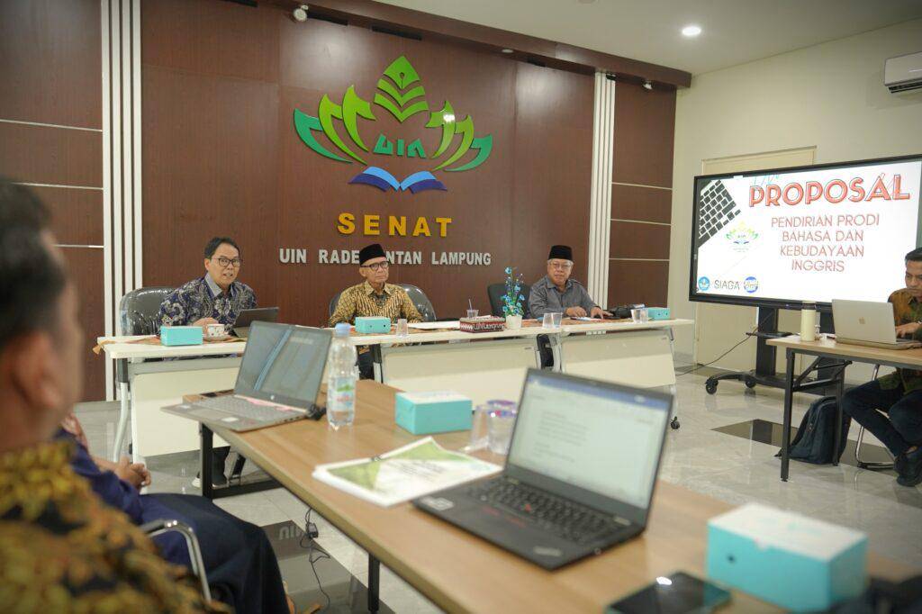 Rapat Koordinasi Pembukaan Prodi Bahasa dan Kebudayaan Inggris Fakultas Adab UIN RIL (Dok.UIN RIL)
