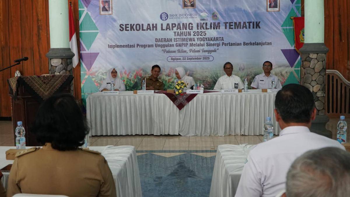 Pembukaan Sekolah Lapang Iklim di Gunungkidul