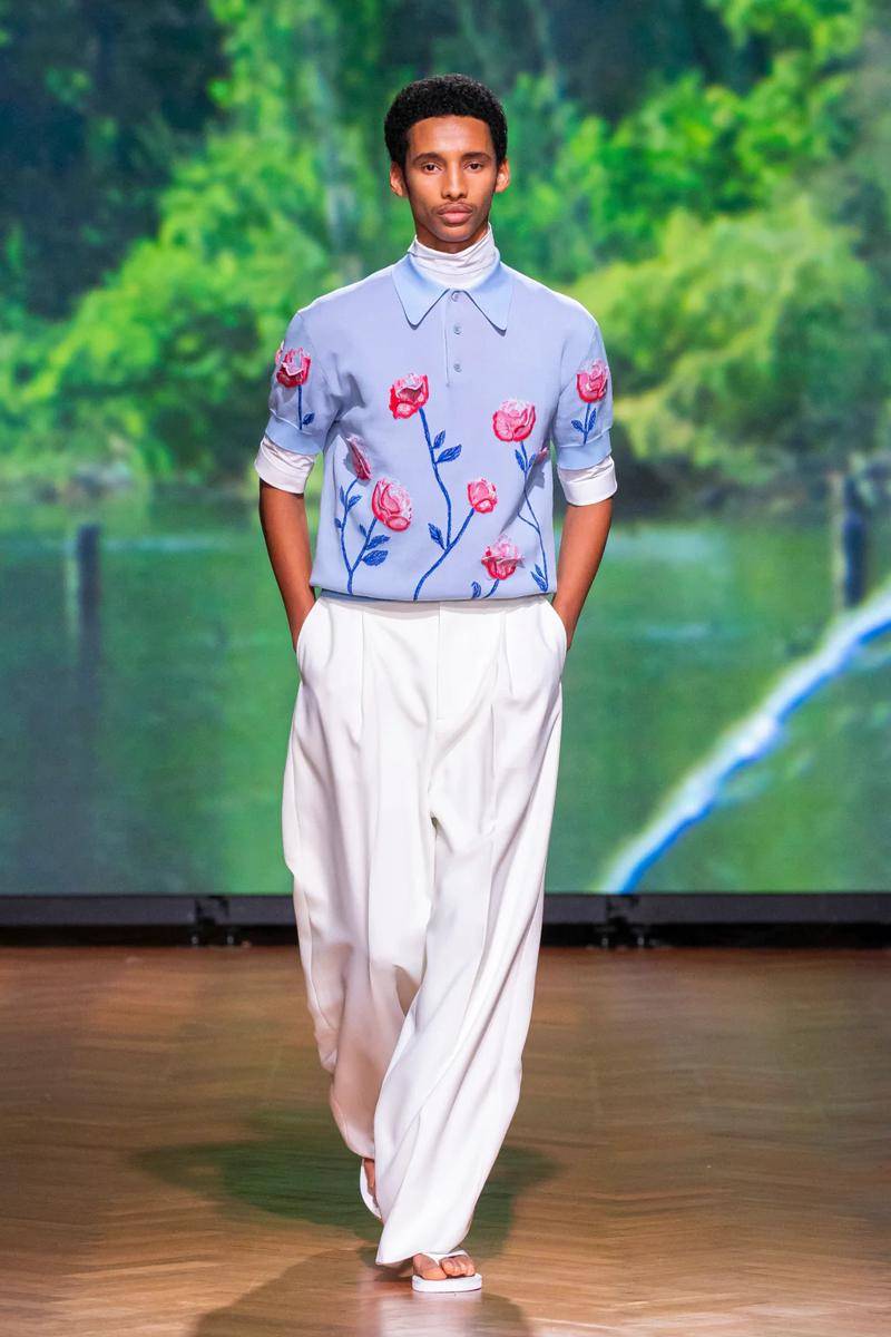 Koleksi Kent & Curwen S/S '26 di London Fashion Week (dok. Kent & Curwen)
