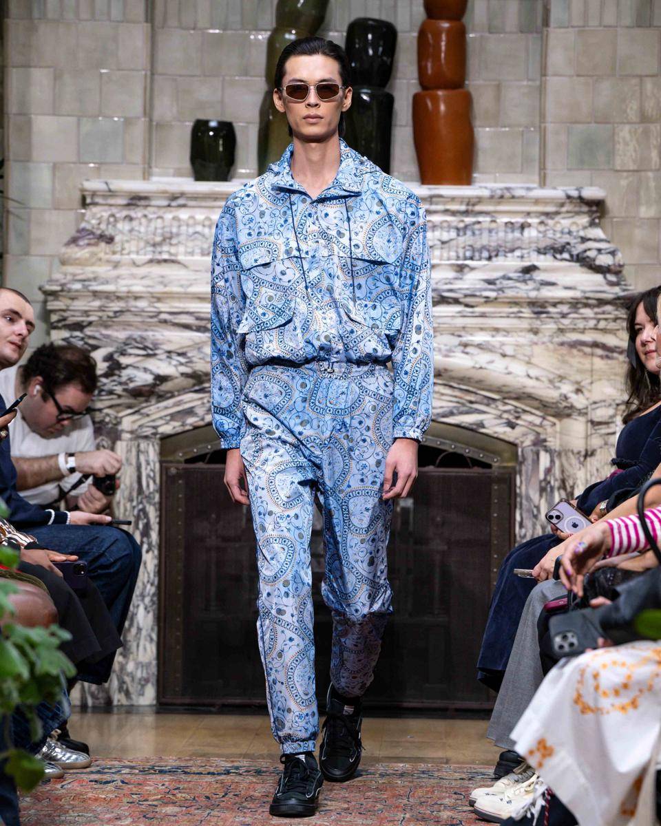 Koleksi Ahluwalia S/S '26 di London Fashion Week (dok. Ahluwalia)