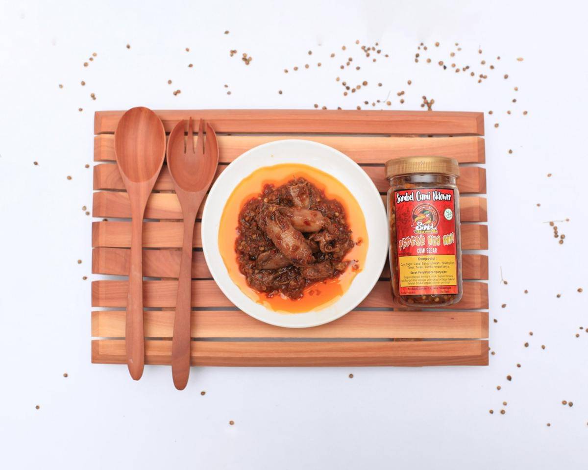 ilustrasi lauk pendamping sambal cumi asin
