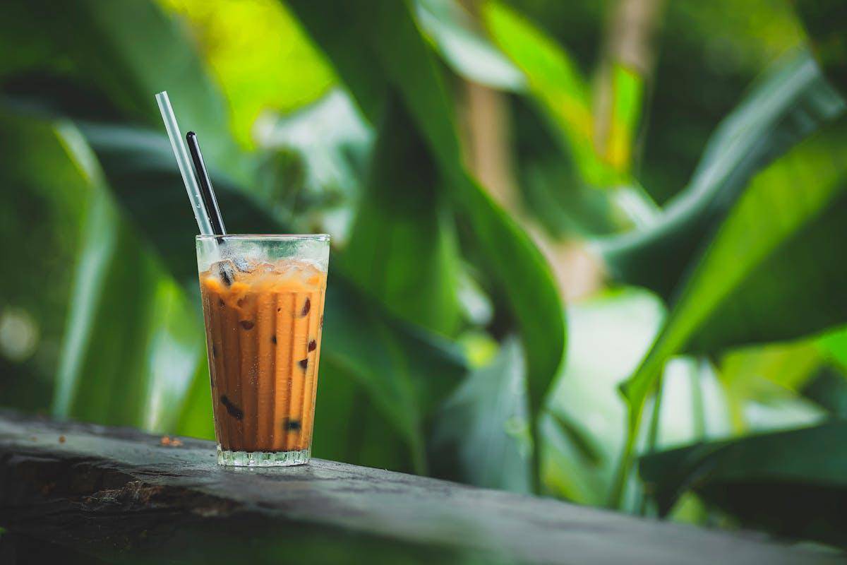 ilustrasi milk tea