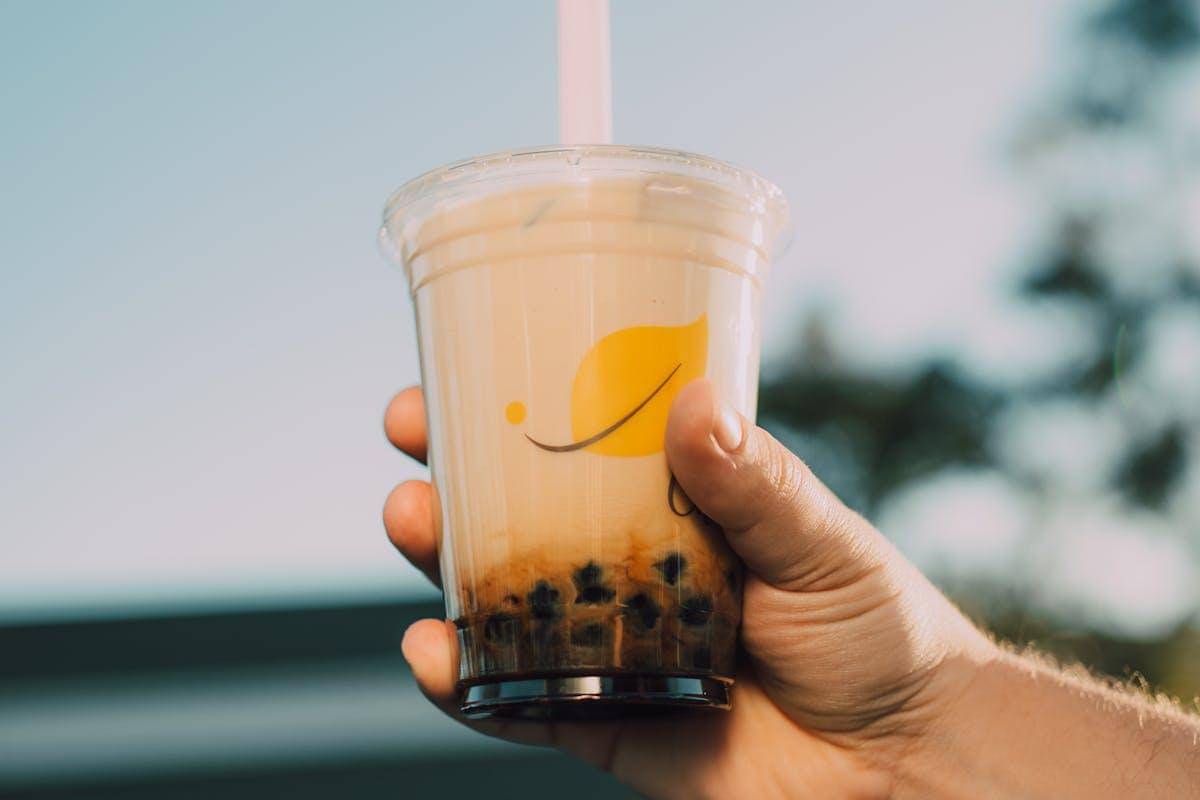 ilustrasi milk tea ala Taiwan 