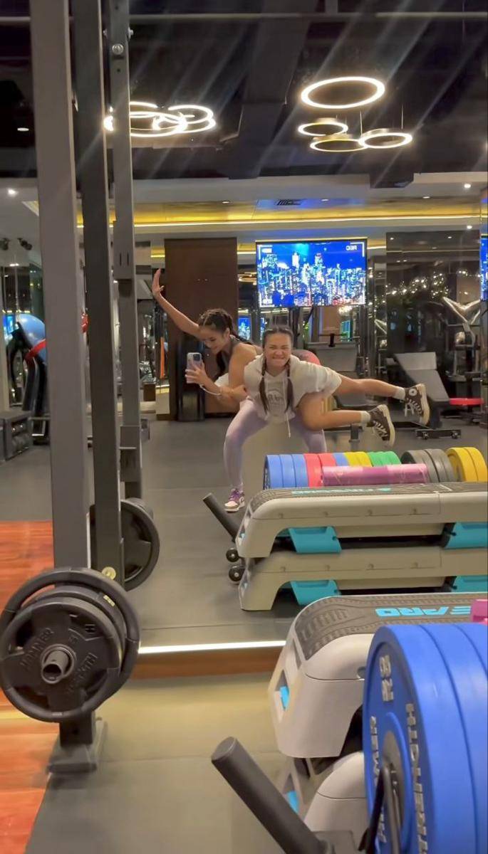 potret Fuji ngegym (instagram.com/fuji_an)