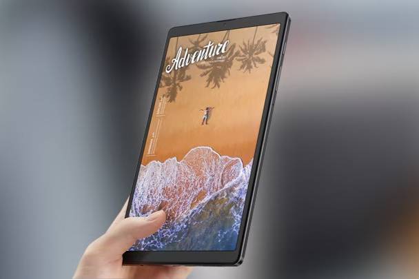 ilustrasi tablet