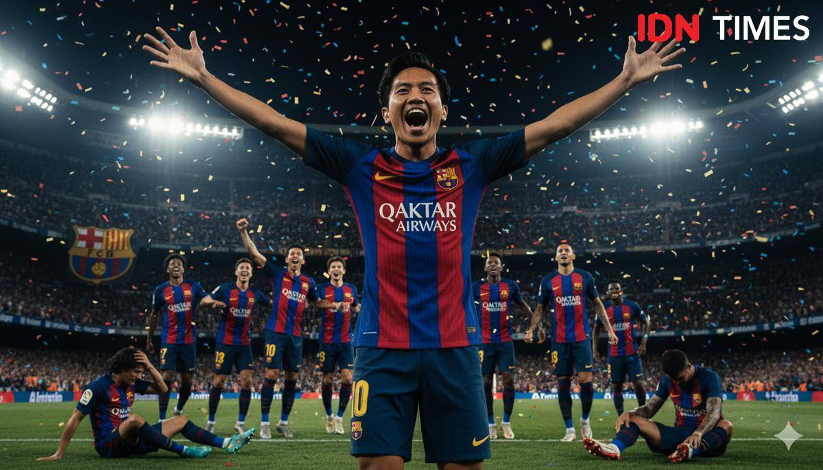 Prompt Gemini AI Edit Foto ala Pemain Bola