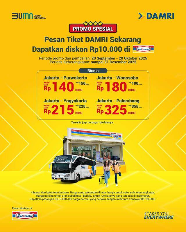 Promo DAMRI September 2025