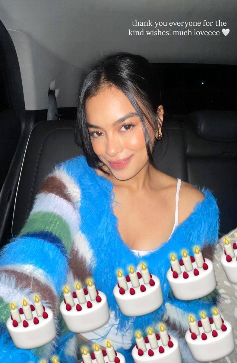 Perayaan ulang tahun Eva Celia ke-33 tahun