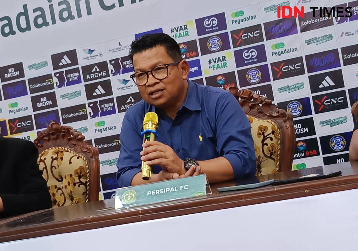 Pelatih Persipal Delfri Adri mengaku kecewa.