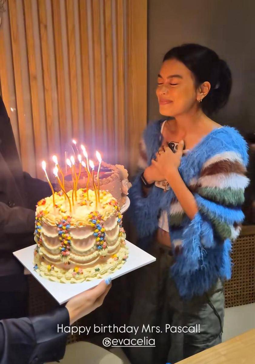 Perayaan ulang tahun Eva Celia ke-33 tahun