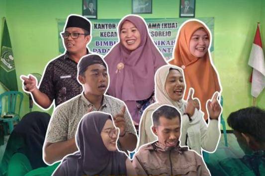 Tepuk Sakinah viral di TikTok (TikTok.com/kuawongsorejo)