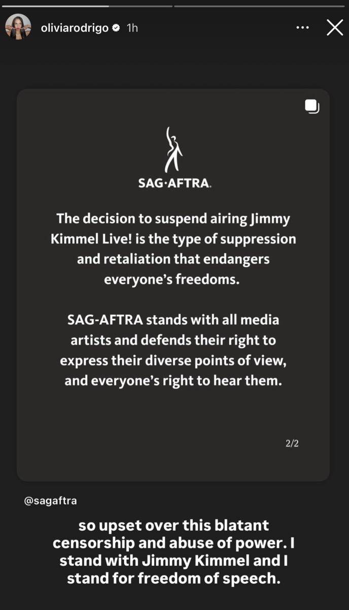 artis beri dukungan Jimmy Kimmel