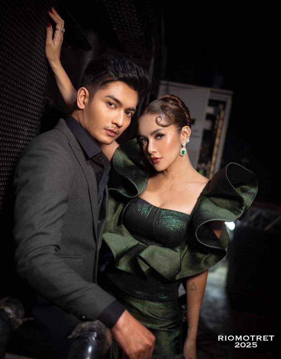 Olla Ramlan dan Teuku Ryan (Fotografer @riomotret via instagram.com/ollaramlan)