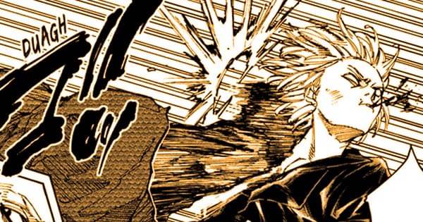 Kamihate memukul Kumanomi - Sakamoto Days