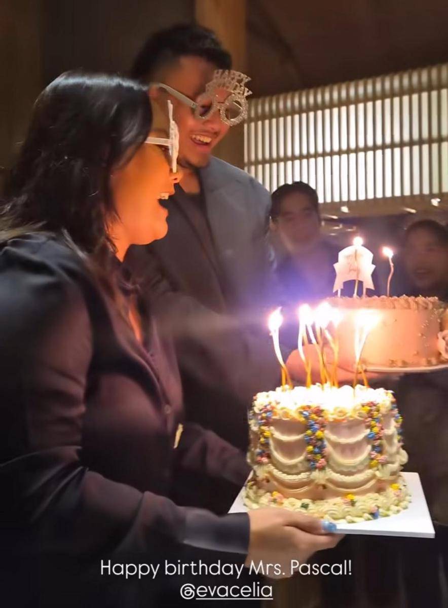 Perayaan ulang tahun Eva Celia ke-33 tahun