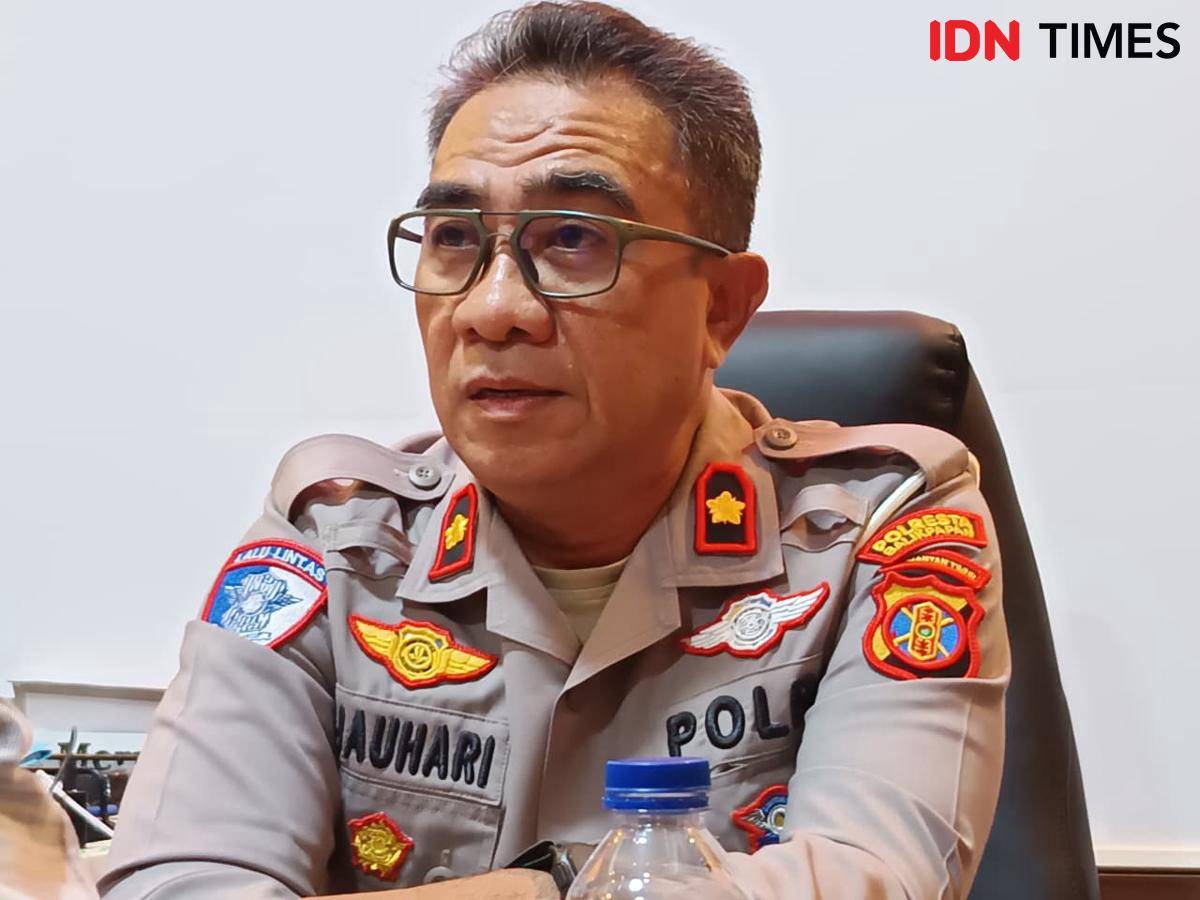 Kasat Lantas Polresta Balikpapan, Komisaris Polisi MD Djauhari.