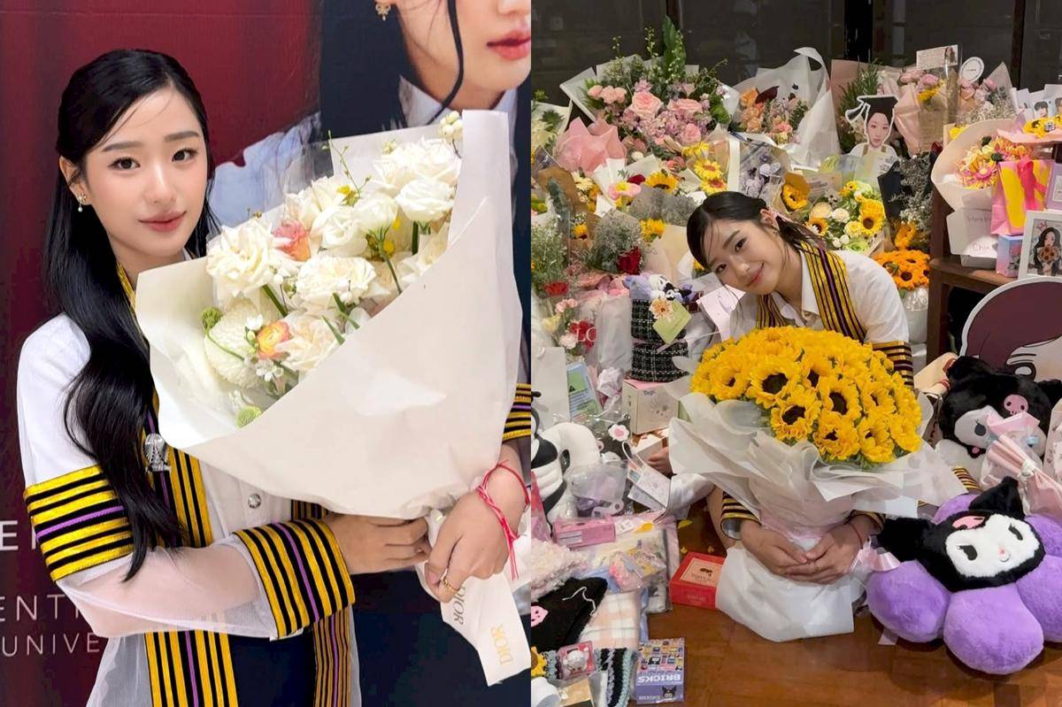 potret wisuda Tu Tontawan (instagram.com/tontawan)