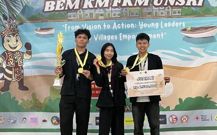 Mahasiswa Itera Raih Juara 1 Dalam Ajang Bakti Desa Nasional 2025 (Dok.Itera)