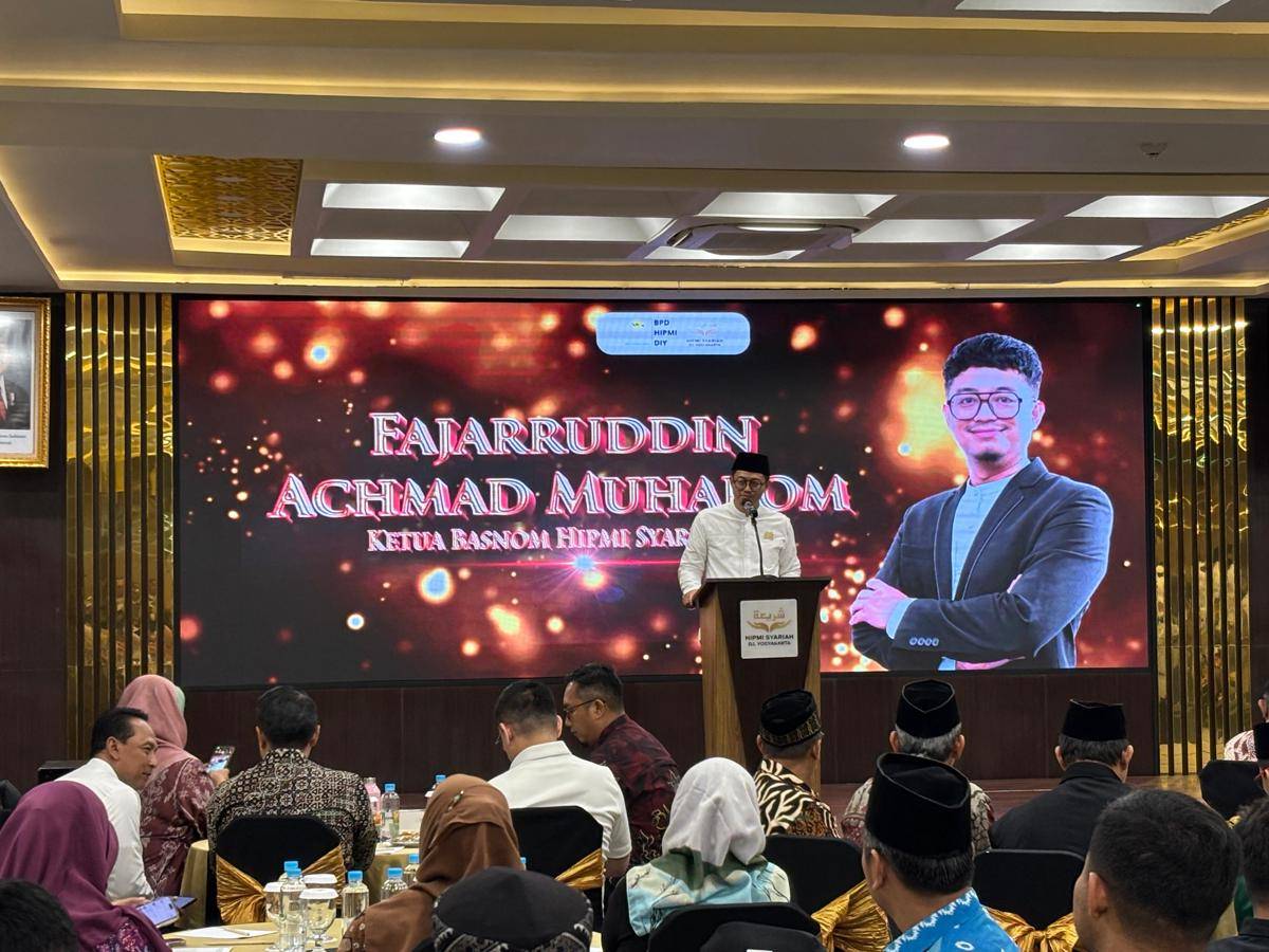 Ketua Umum Hipmi Syariah DIY, Fajarruddin Achmad Muharom. (IDN Times/Herlambang Jati Kusumo)