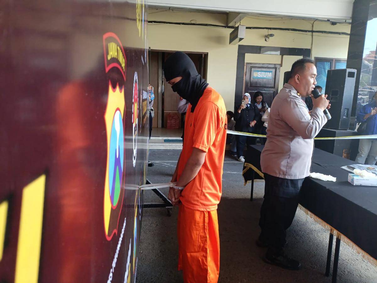Tersangka penganiaya polisi di Tulungagung. IDN Times/ Bramanta Pamungkas