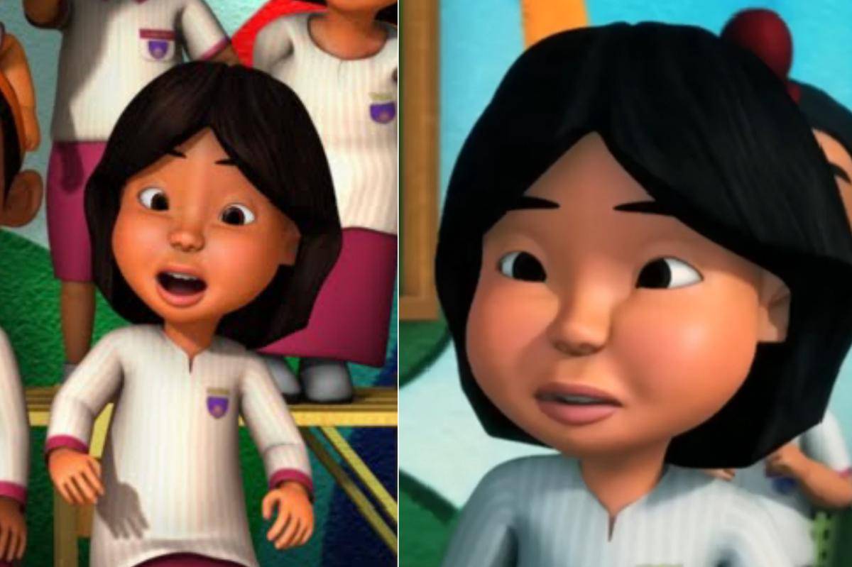 fakta soal Nurul, karakter anak misterius di serial Upin & Ipin 