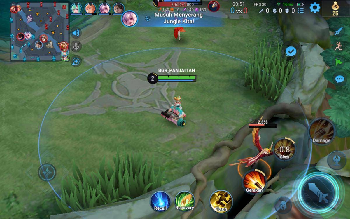 ilustrasi marksman fokus farming 