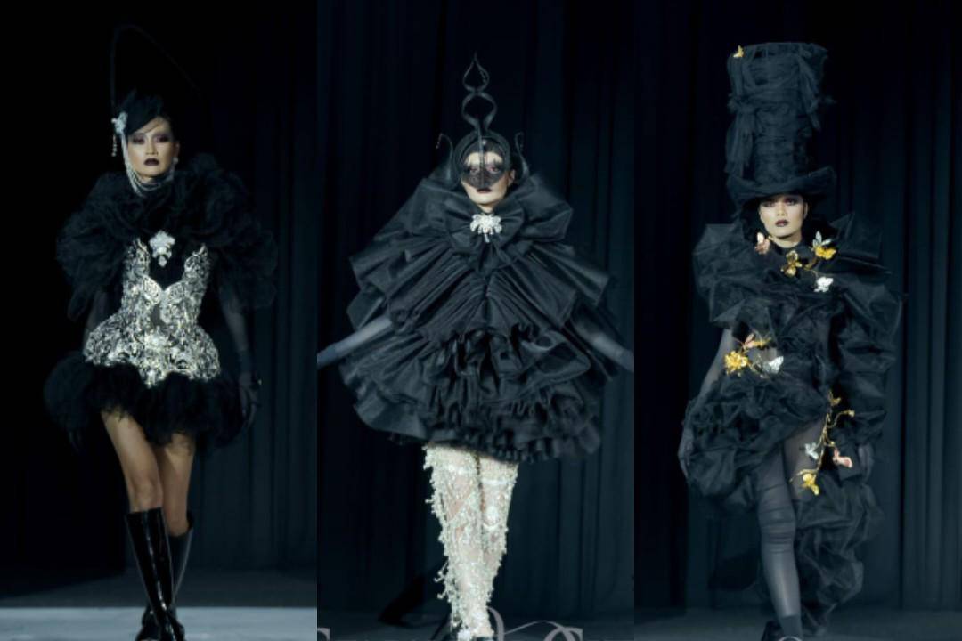 Koleksi Rinaldy Yunardi di Senayan City Fashion Nation XIX (dok. Senayan City Fashion Nation XIX)