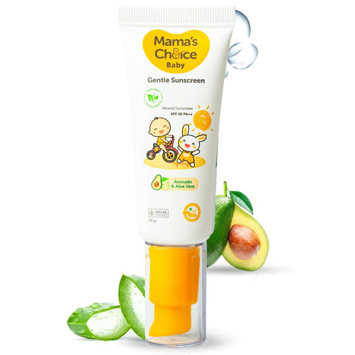 Mama’s Choice Baby Gentle Sunscreen (mothercare.co.id) 