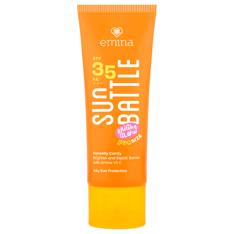 Emina Sun Battle Bright Glow SPF 35 PA+++ (sociolla.com) 