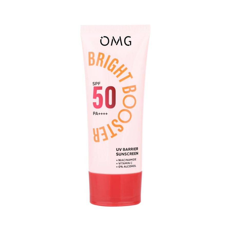 OMG Bright Booster UV Barrier Sunscreen SPF 50 PA++++ (astronauts.id) 
