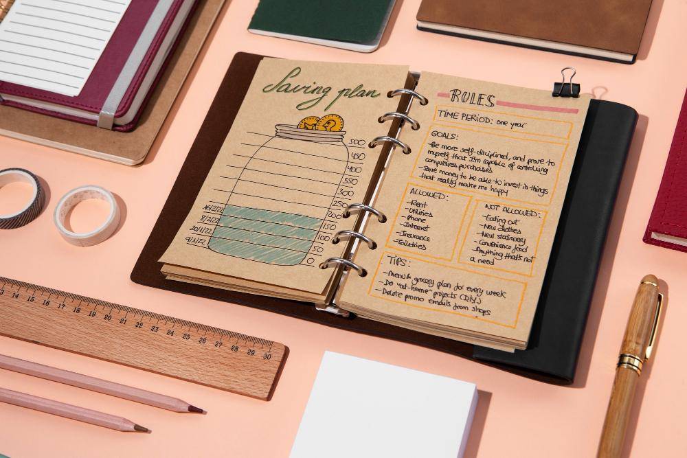 ilustrasi bullet journal 