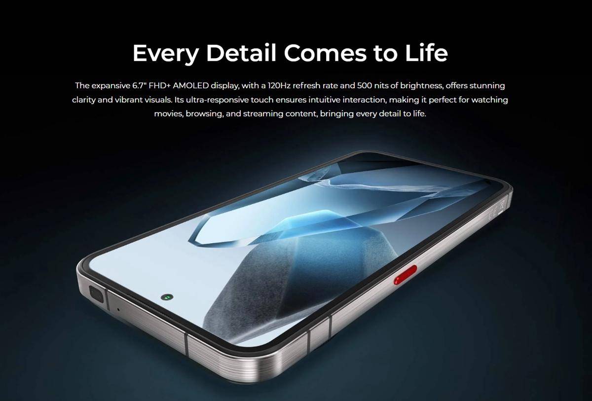 potret layar Oukitel WP200 Pro 5G 