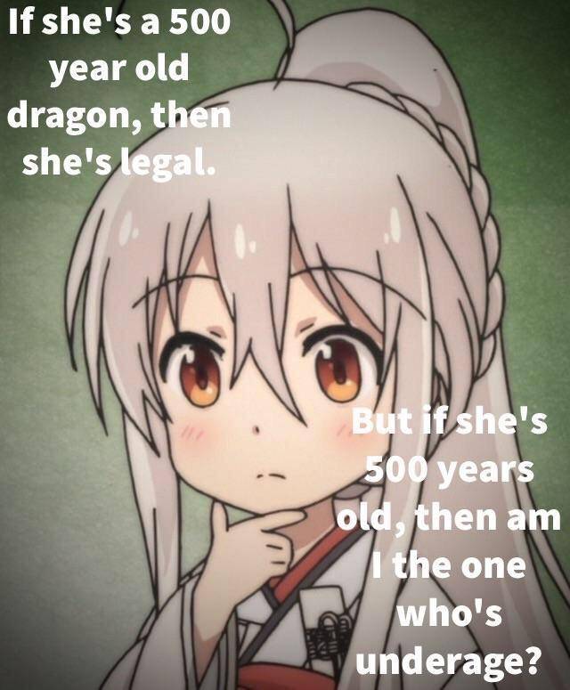 meme anime tentang naga 