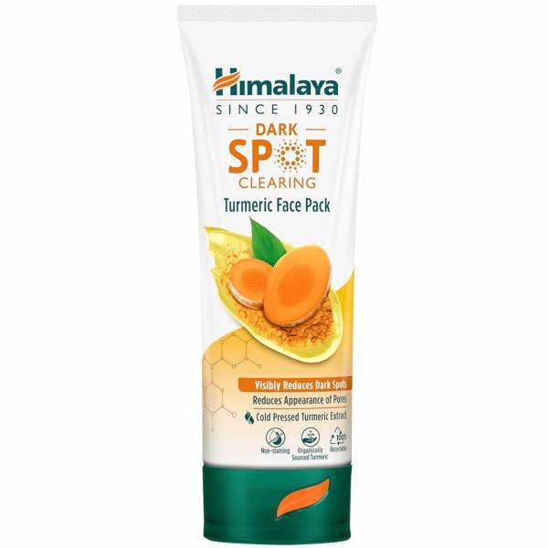 Himalaya Dark Spot Treatment Turmeric Face Mask (shopee.co.id/Himalaya Official Shop)