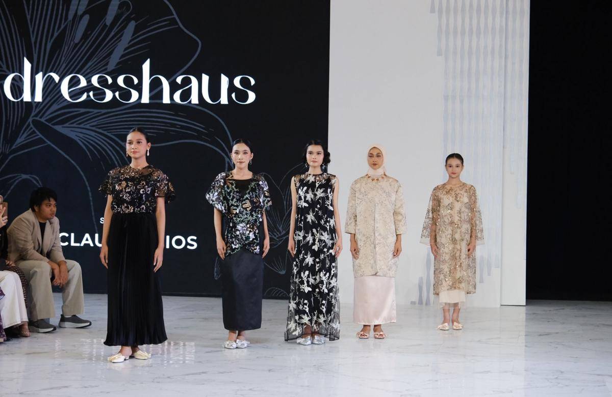 Koleksi terbaru Dresshaus di helatan Fashion Nation 2025. (dok. Kelasmodelling)