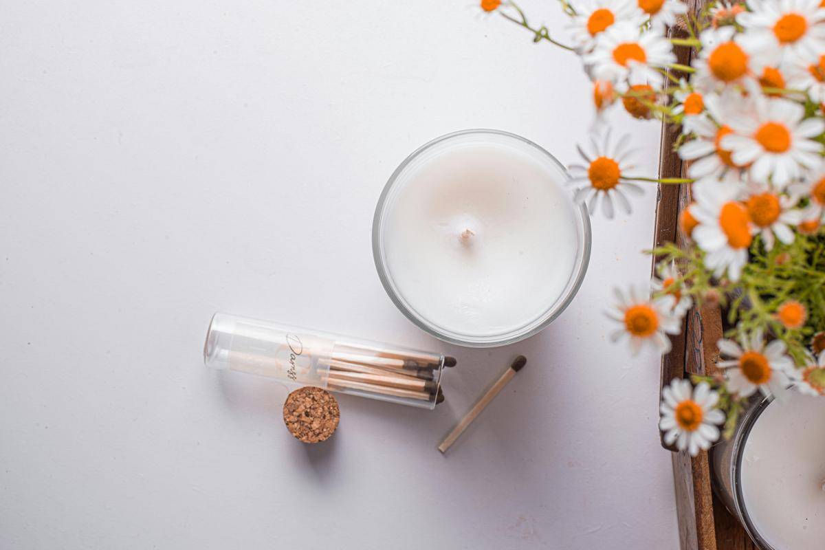Ilustrasi lilin aromaterapi chamomile (pexels.com/Oğuzhan Albuz)