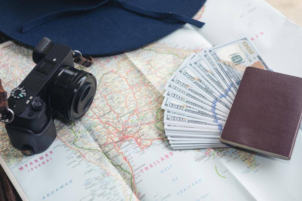 ilustrasi travel budgeting 