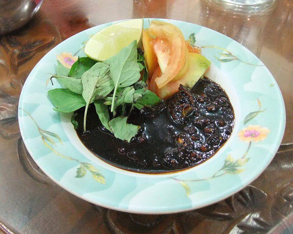 ilustrasi sambal petis