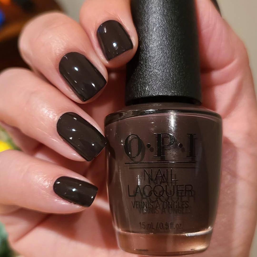 Inspirasi nail art coklat (instagram.com/artpop.polish)
