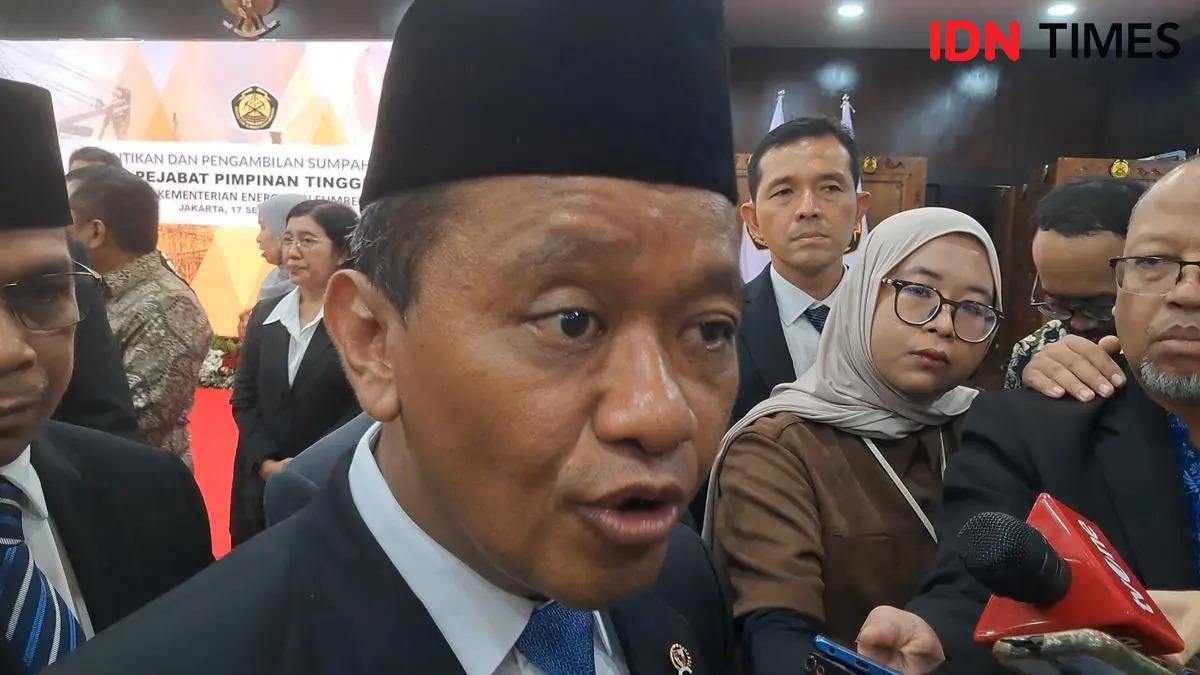 Menteri ESDM Bahlil Lahadalia.