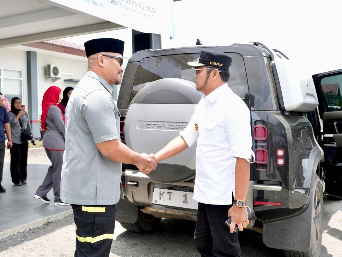 Gubernur Kaltim tinjau Kideco.