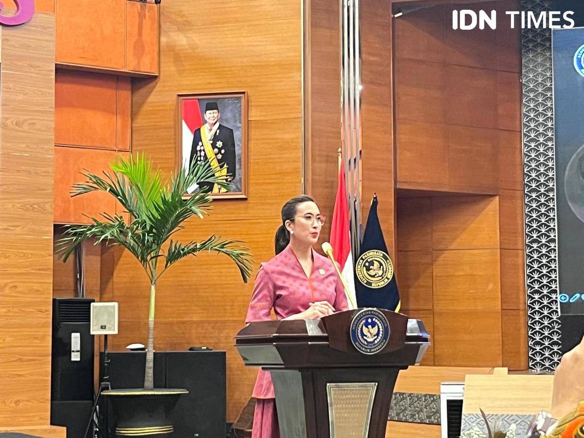 Potret Menteri Pariwisata Republik Indonesia, Widiyanti Putri Wardhana, Jakarta Pusat 