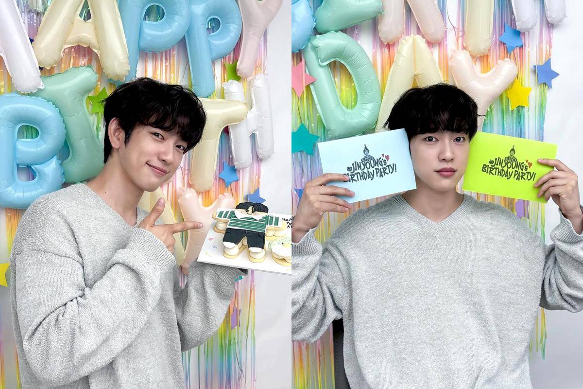 Potret Ulang Tahun Jinyoung GOT7 ke-31