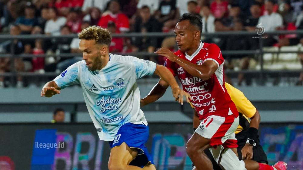 Valente tampil menonjol saat hadapi Bali United. (ileague.id)
