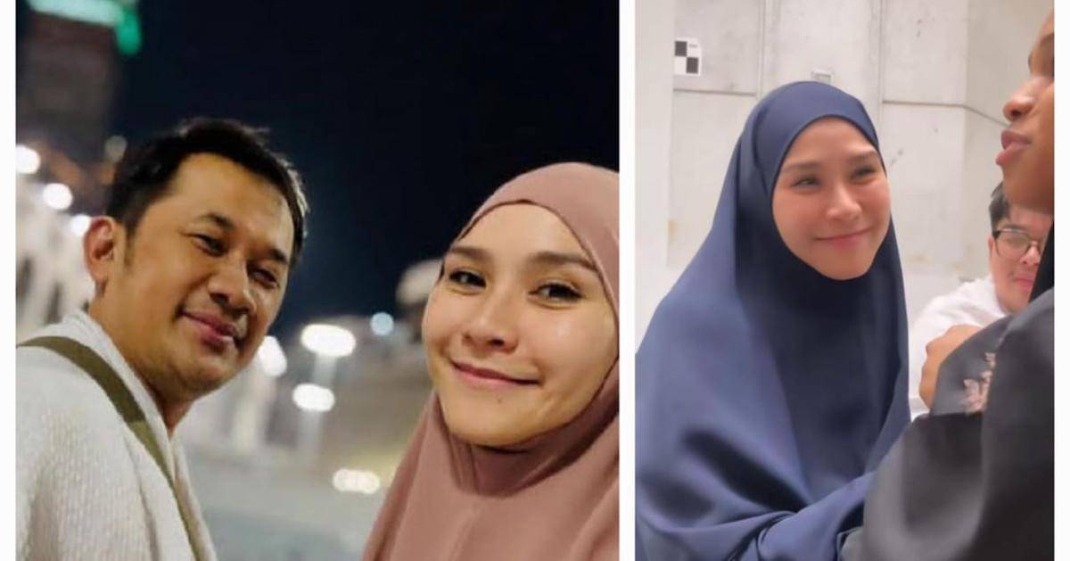 potret Zaskia Adya Mecca dan Hanung umrah 