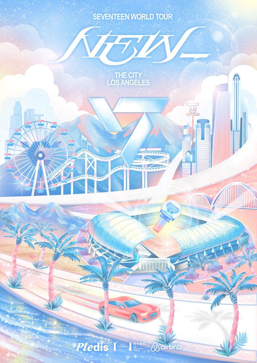 SEVENTEEN THE CITY LA 2025 (x.com/pledis_17) 