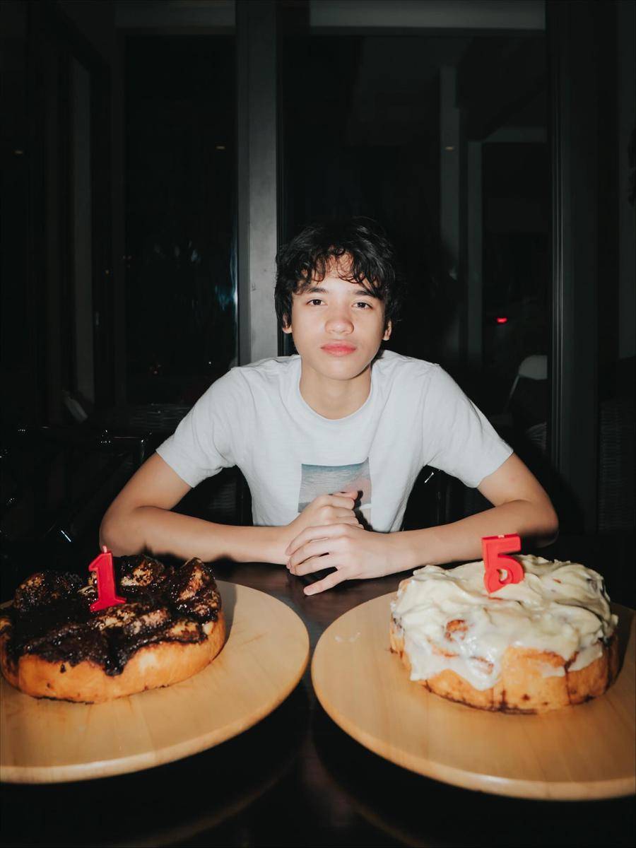 Ulang Tahun ke-15 Noah Sinclair (Instagram.com/itsmebcl)